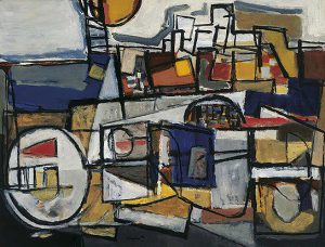 Corneille, 1952, Huile sur toile (88 cm x 115 cm), Cobra Museum, Amstelveen
