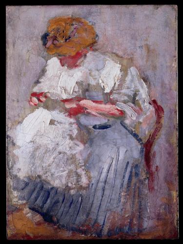 Kees Van Dongen, Femme assise (Femme cousant)
