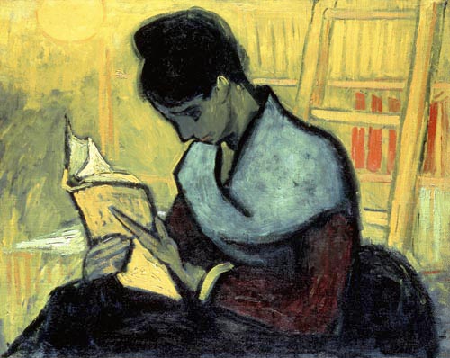 Vincent van Gogh [ La lectrice de roman ] 1888