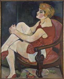 Suzanne Valadon, La Femme aux bas blancs, 1924
