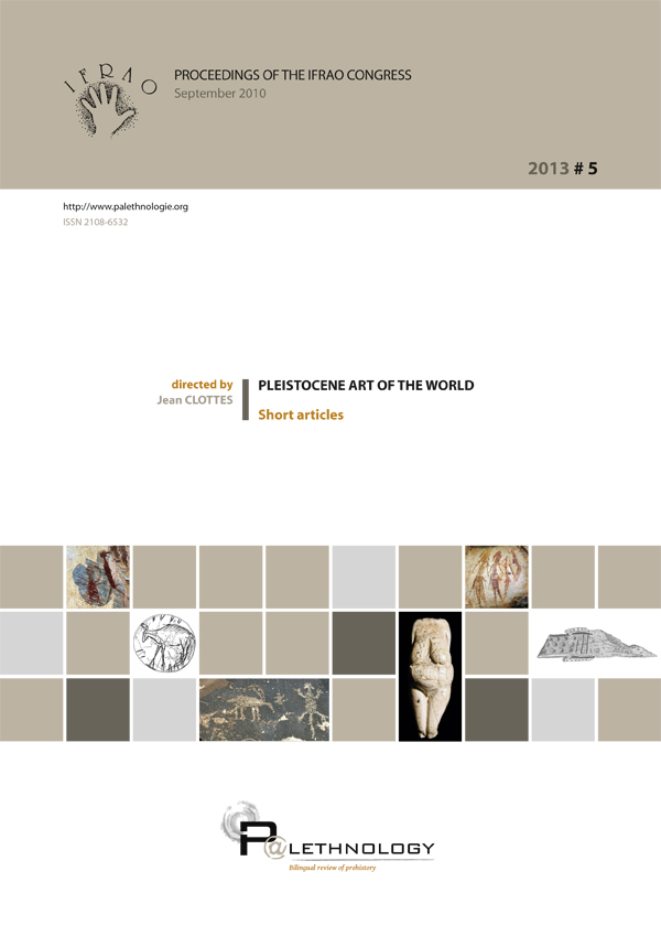 P@lethnology 5 – Pleistocene Art of the World - Short articles