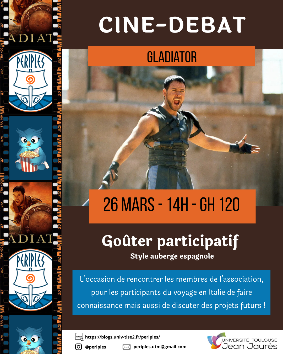 Activité ciné-débat 26/03