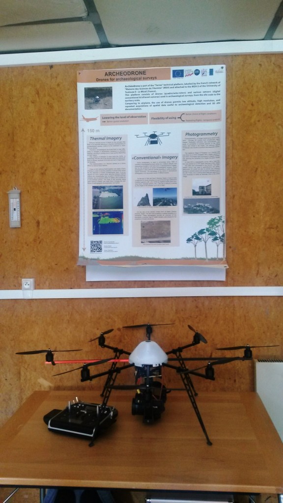 Archéodrone au Garden Workshop du Mav Research center - 16 juin 2014